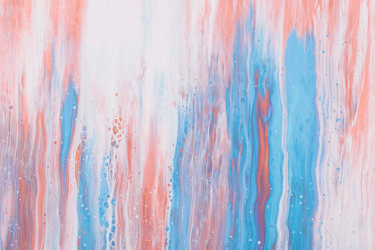 modern art pink and blue canvas painting texture